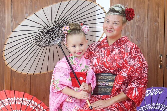 Japanese Traditional Costumes "Kimono" "Yukata" "Ryuso" "Photography Course Hair Set & Point Makeup - Location