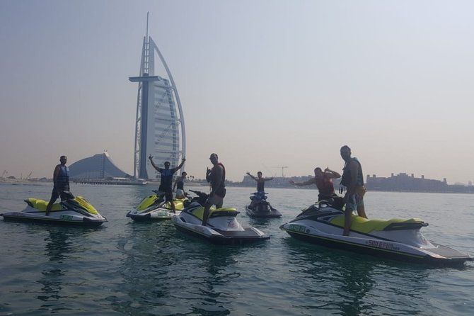 Jet-Ski Down the Burj Al Arab - 30 Min - Meeting Point and Pickup