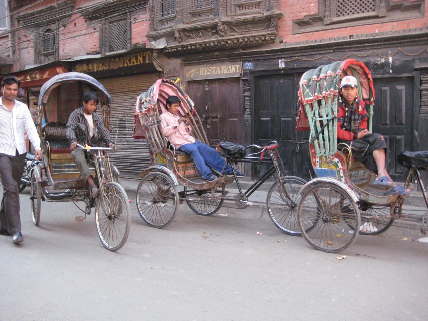 Kathmandu's Tourist Hub Thamel Sightseeing by Rickshaw - Rickshaw Ride Experience