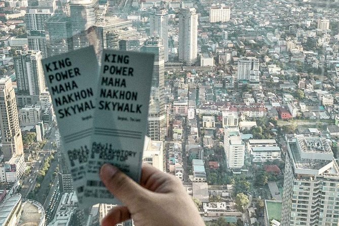 King Power MahaNakhon SkyWalk at Bangkok Admission Ticket - Cancellation Policy Details