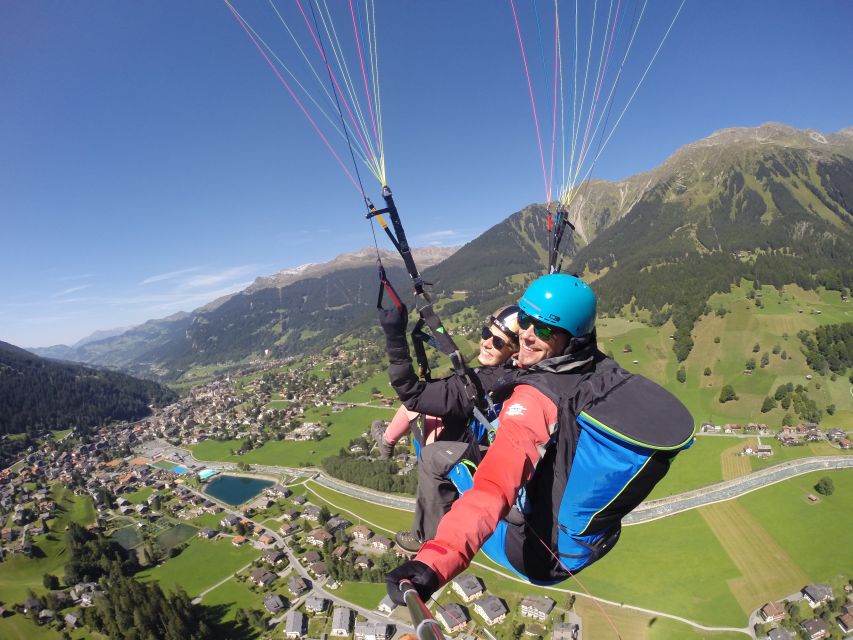 Klosters: Tandem Paragliding Experience Summer and Winter - Full Description