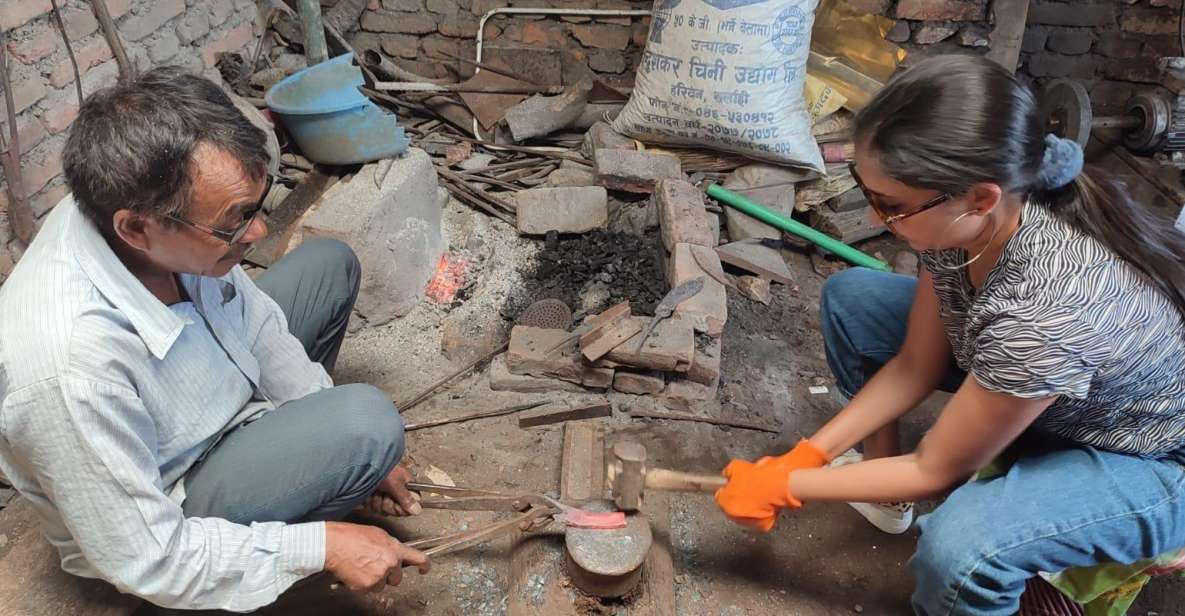 Knife (Khukuri) Making Activity With a Blacksmith - Khukuri Making Process