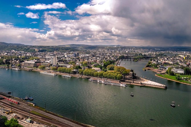 Koblenz - Old Town With the Ehrenbreitstein Fortress - Views From Ehrenbreitstein Fortress