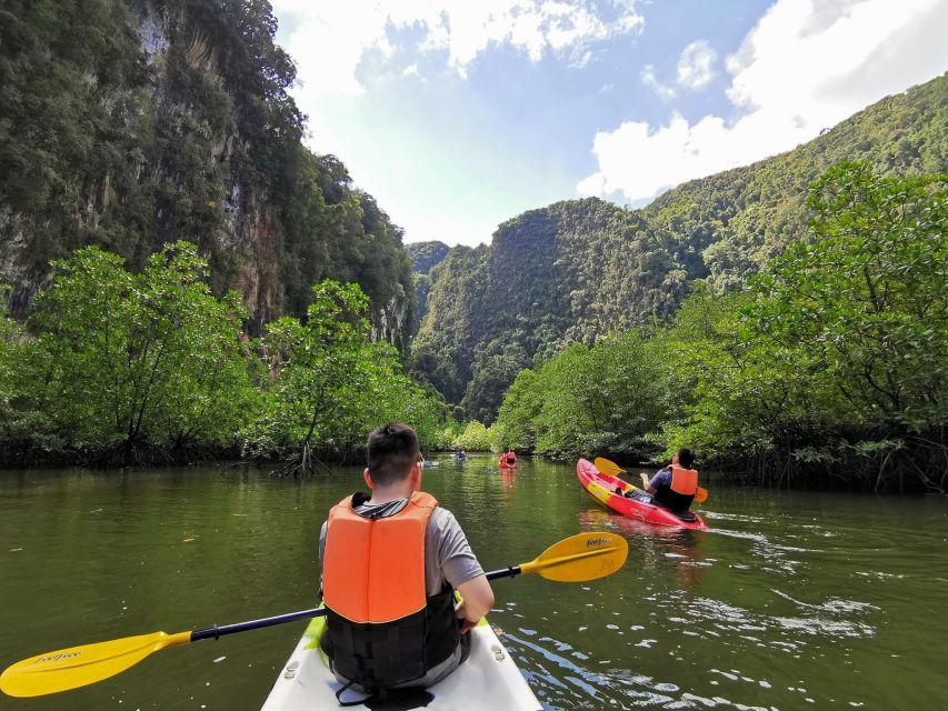 Krabi: Kayaking Tour to Ao Thueak Lagoon With Lunch - Activity Description