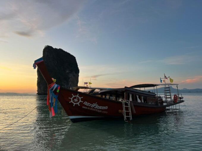 Krabi Sunset 4 Island by Luxury Vintage Boat BBQ (JOIN) - Natural Wonders and Snorkeling