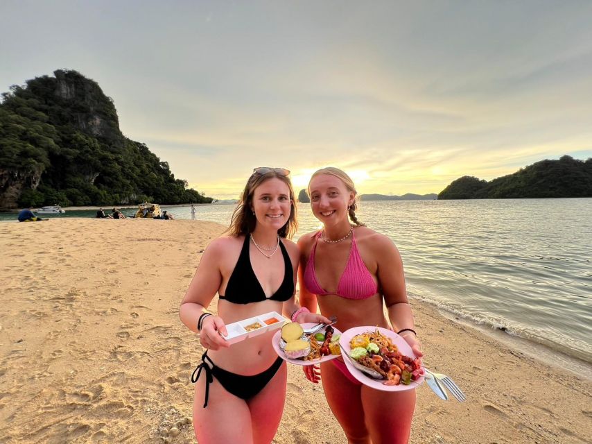 Krabi: Sunset Hong Island By Luxury Vintage Boat With BBQ - Itinerary