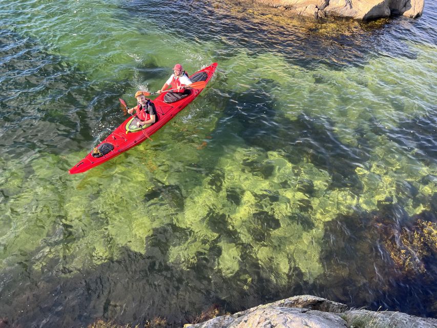 Kristiansand: Scenic Double Sea Kayak Tour Round Odderoya - Activity Description