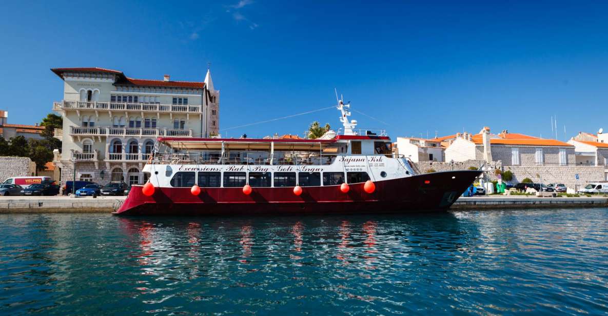 Krk: Boat Trip to Rab & Pag With Sightseeing & Swimming - Booking Information