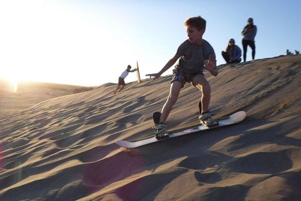 La Paz: Sunset Sandboarding at La Paz Dunes Tour - Adventure Description