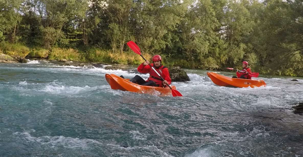 Lake Bled: Kayaking and Canyoning Experience - Kayaking Experience Highlights