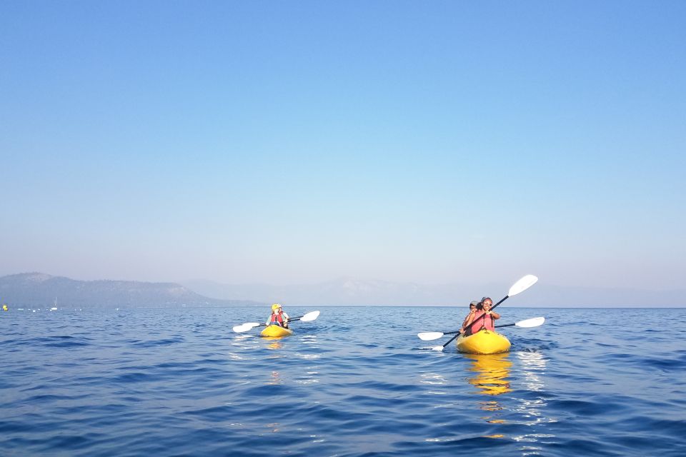 Lake Tahoe: Discover Kayaking or Paddleboarding Tour - Booking Information
