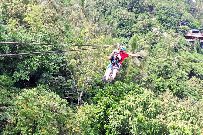 Lamai Viewpoint Zip Lining With Cable Car and Panoramic View - Weight and Age Limitations