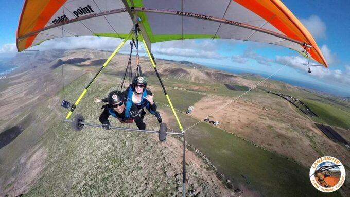 Lanzarote Hang Gliding Tandem Flights - Full Description