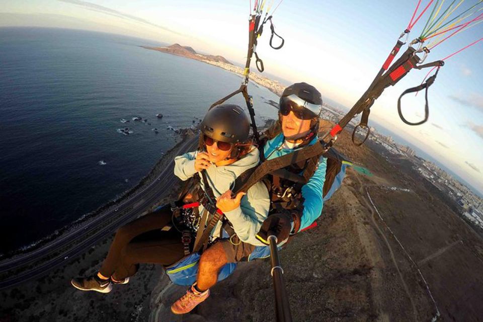Las Palmas: Paragliding Tandem Flight With Instructor - Flight Highlights