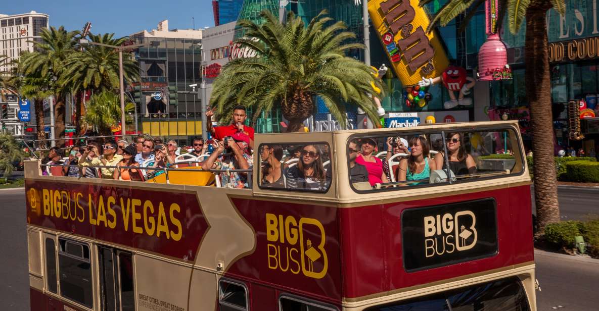 Las Vegas: Big Bus Hop-on Hop-off Sightseeing Tour - Night Tour Information