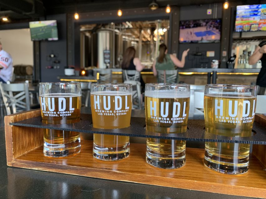 Las Vegas: Brewery Tour by Party Bus With 3 Flights of Beer - Full Tour Description