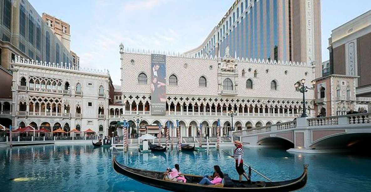 Las Vegas: Entry to Madame Tussauds With a Gondola Cruise - Booking Information