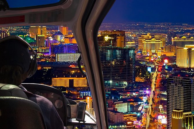 Las Vegas Helicopter Night Flight and Optional VIP Transportation - Inclusions and Optional VIP Services