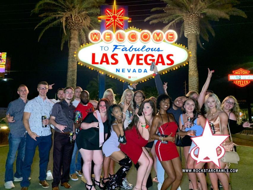 Las Vegas Rockstar Bar Crawl - Inclusions