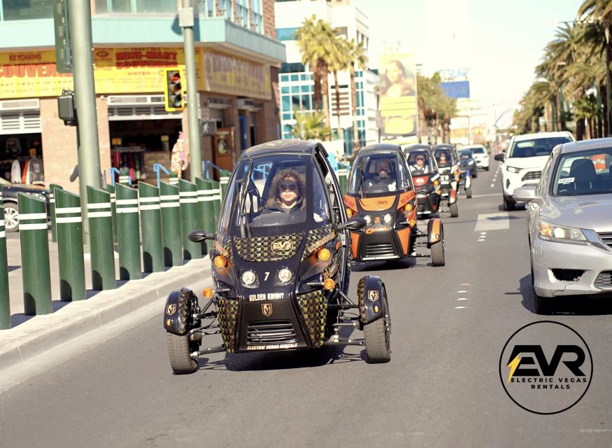 Las Vegas: Self-Drive Strip Tour in an Electric EVR Car - Las Vegas Strip Tour Highlights