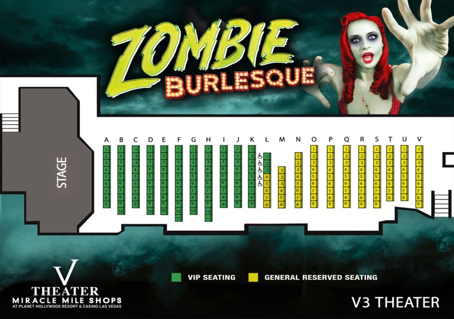 Las Vegas: Zombie Burlesque Comedy Musical Show Ticket - Booking Information and Pricing