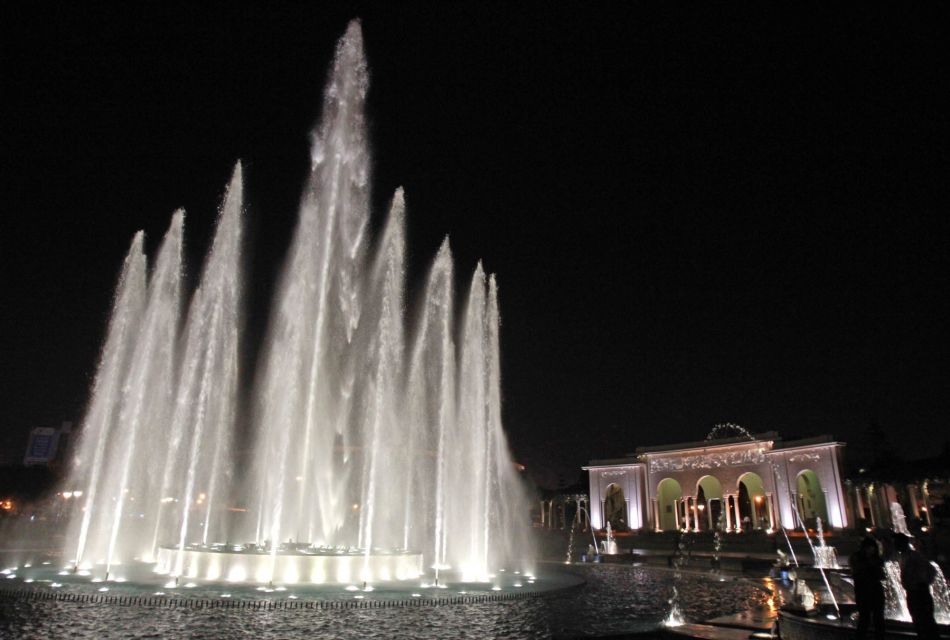 Lima: 3-Hour Magic Water Circuit and Fantasy Fountain Show - Location Details at Parque De La Reserva