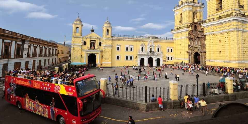 Lima: City Sightseeing Bus Tour With Lima Cathedral Entry - Tour Logistics