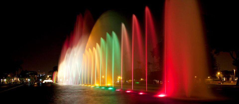 Lima: Water Magic Circuit and Barranc's Bohemian Quarter - Booking Information