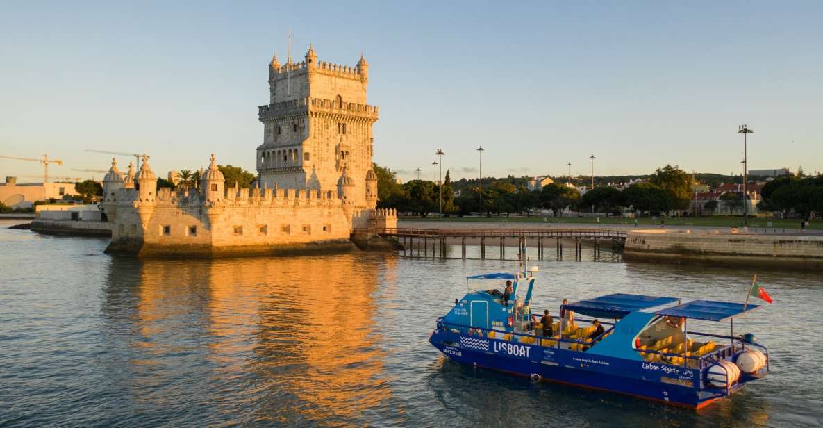 Lisbon: Sightseeing Boat Tour With Hop-On Hop-Off Option - Booking Information