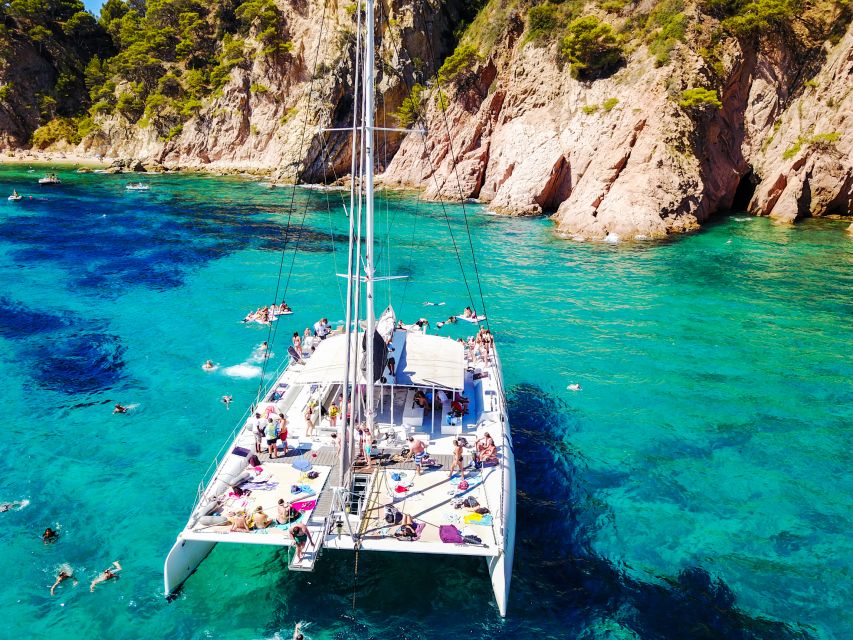 Lloret De Mar: Catamaran Sailing Tour With BBQ and Drinks - Meeting and Departure Information