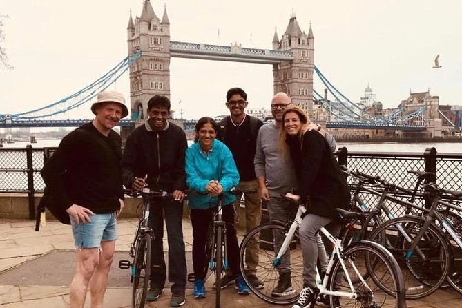 London Landmarks Small-Group Evening Guided Bike Tour - Meeting and Pickup Details