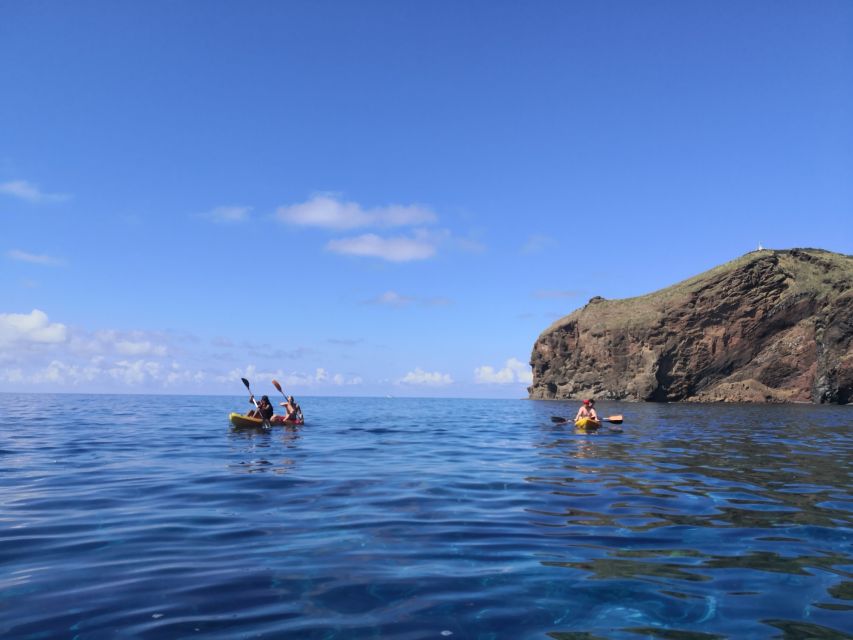 Madeiras Marine Reserve: Kayak & Snorkelling Trip - Full Activity Description