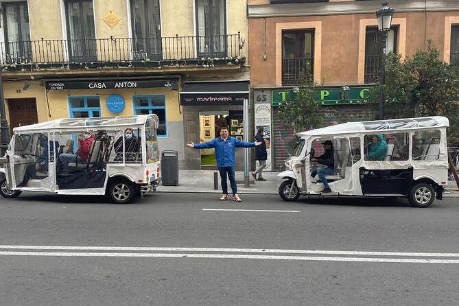 Madrid: Christmas Lights Tour by Electric Tuk Tuk - Tuk Tuk Tour Highlights