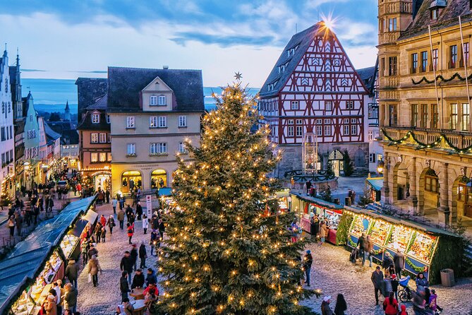 Magical CHRiSTMAS MARKETS Along the ROMANTIC ROAD From Munich to Rothenburg O.D.T. - Rothenburg Ob Der Tauber: a Fairytale Setting
