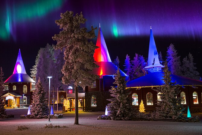 Magical Rovaniemi Evening Santa Village and Aurora Borealis - Common questions