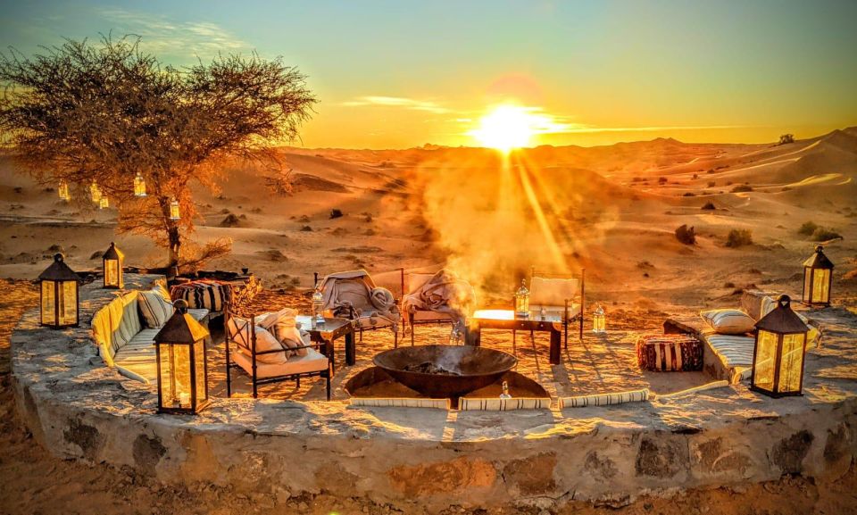 Marrakech: Agafay Desert Dinner Show With Sunset Camel Ride - Review Summary