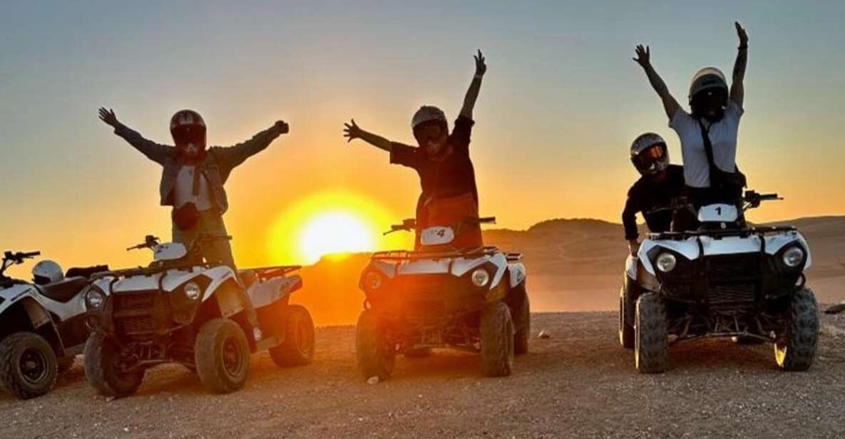 Marrakech: Agafay Desert Quad Biking Tour With Transfer - Adventure Description
