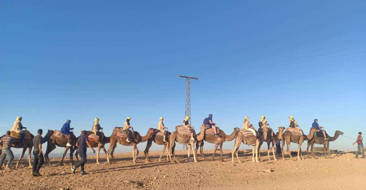 Marrakech: Camel Safari at Agafay Desert With Lunch - Experience Highlights