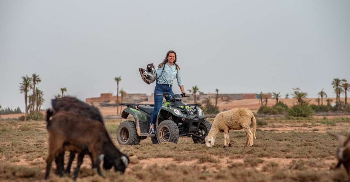 Marrakech: Half-Day Quad Bike Trip With Lunch & Hotel Pickup - Booking Information