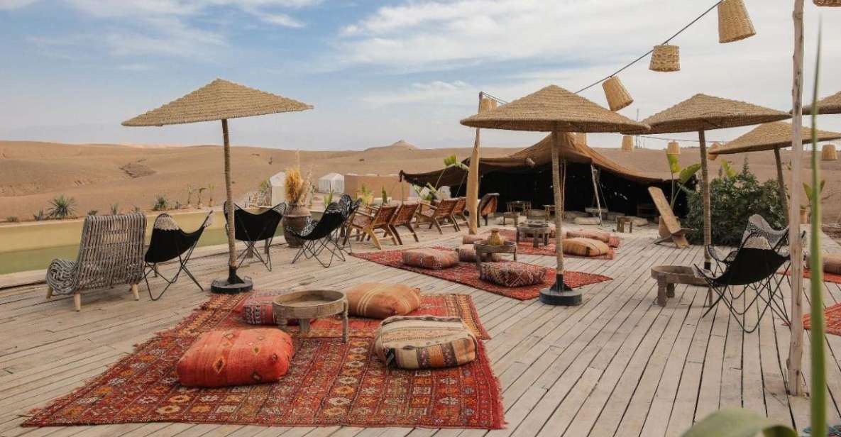 Marrakech: Half Day Tour To Agafay Desert and Camel Ride - Tour Description