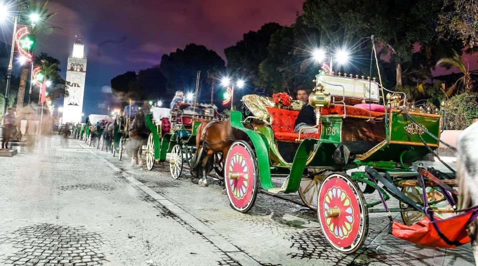 Marrakech: Majorelle & Menara Gardens Tour & Carriage Ride - Pickup and Return