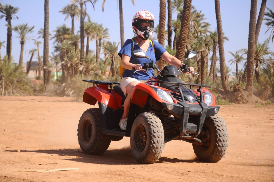 Marrakech: Palm Grove Quad Bike Tour - Tour Features