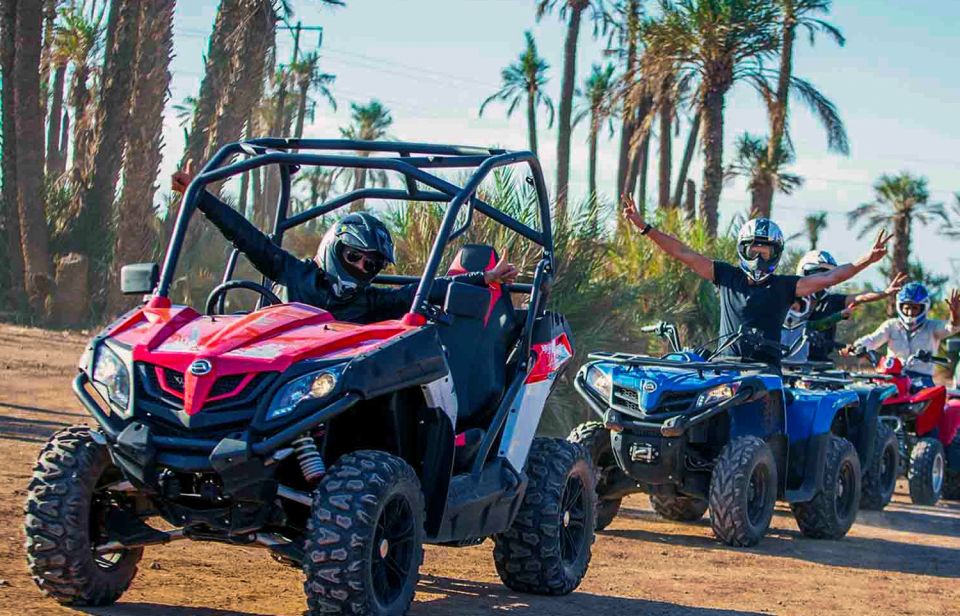 Marrakech Palmeraie : 2- Quad Bike With Pick up - Pickup and Return Details