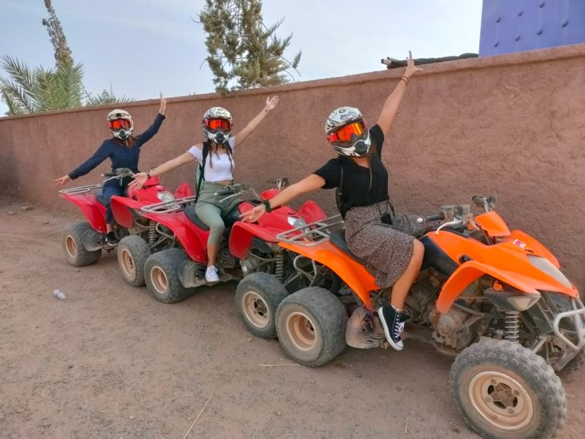 Marrakech: Palmeraie Quad Bike & Traditional Moroccan Spa - Pickup Details