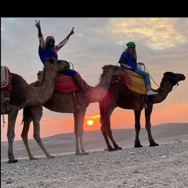 Marrakech: Palmeraie Sunset Camel Ride With Moroccan Tea - Sunset Experience
