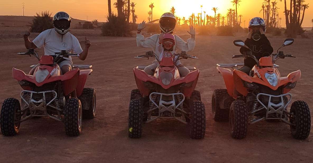 Marrakech: Palmerie Quad Biking Tour - Experience Highlights