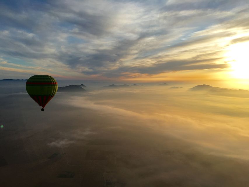 Marrakech: Seated Balloon Gourmet Flight Experience - Activity Description