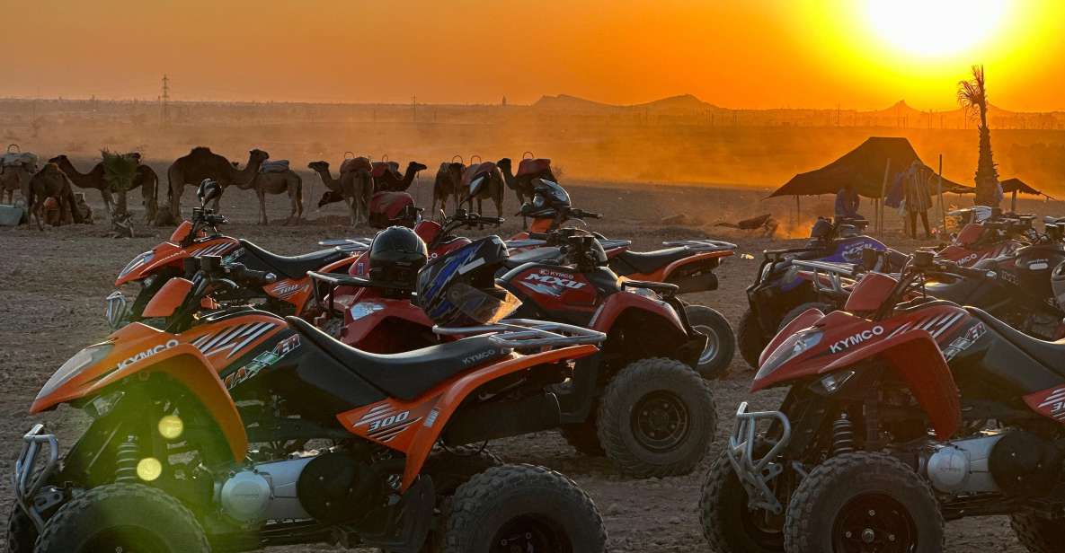 Marrakech: Sunset Quad Bike Tour With Tea Break - Inclusions