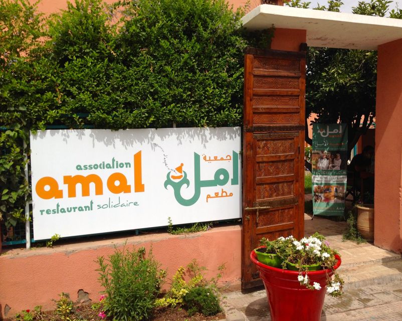 Marrakech Women's Full Day Tour: Embroidery Workshop & Lunch - Lunch at Amal Association Center