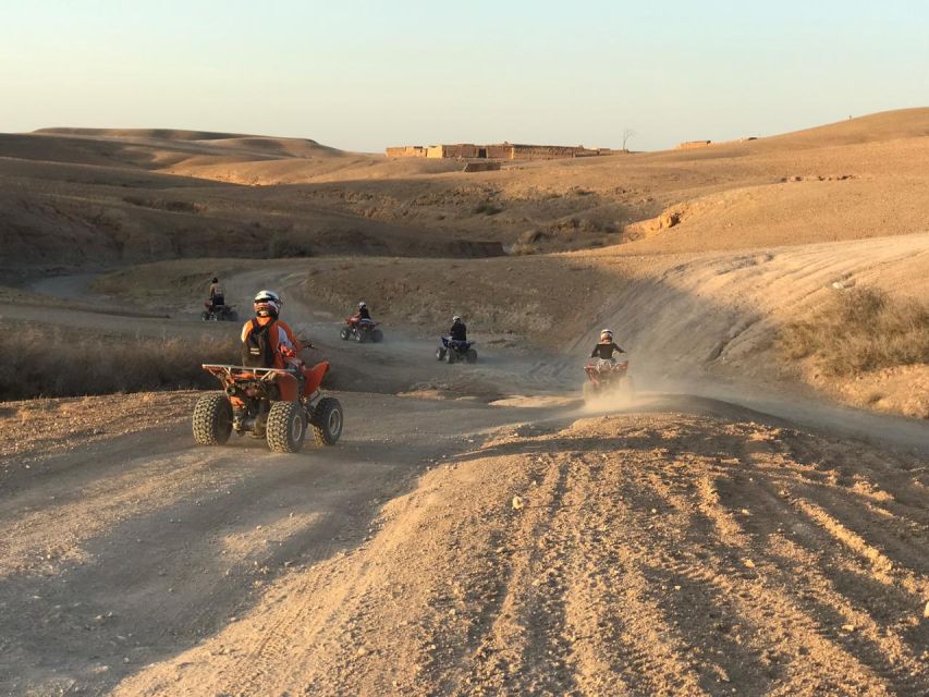 Marrakesh: Agafay Desert Quad & Camel Tour With Dinner - Activity Description